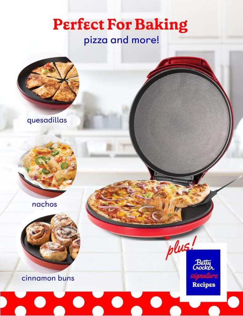 Betty Crocker Countertop Pizza Maker