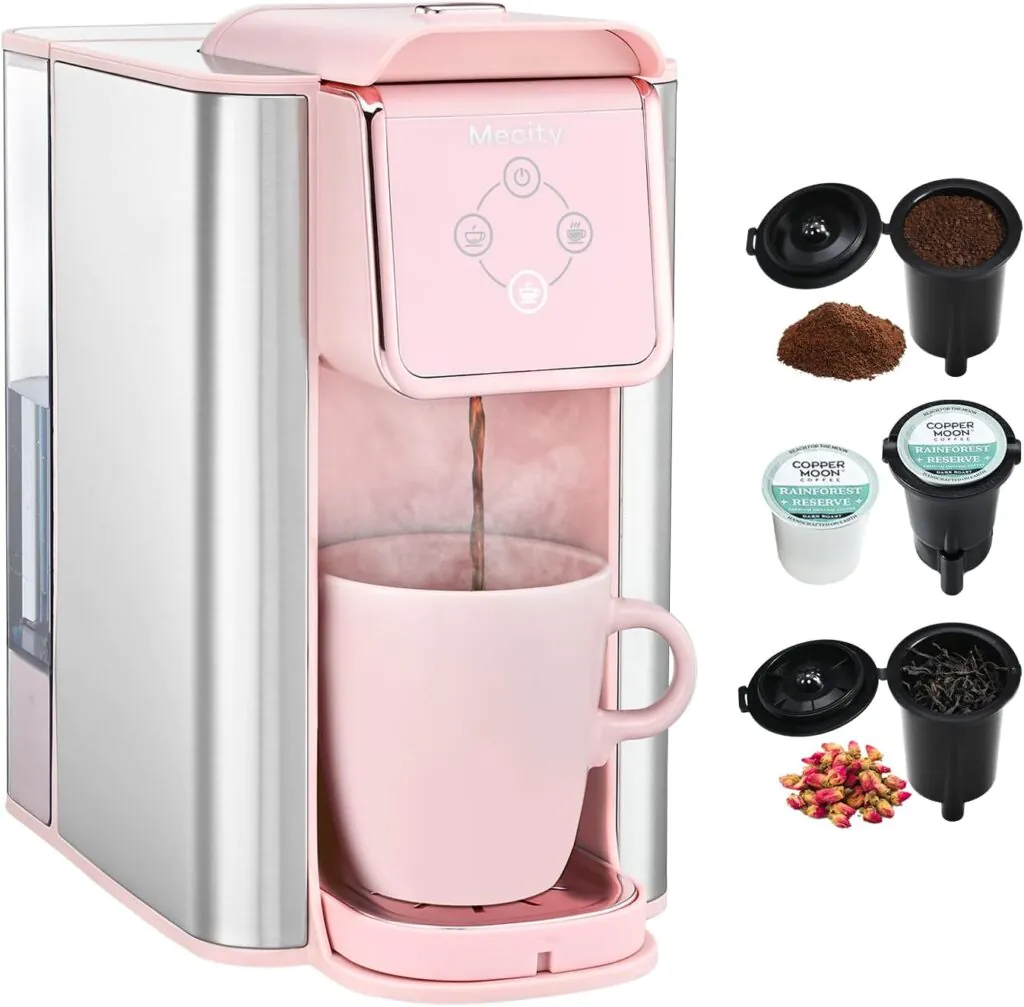 pink coffee maker